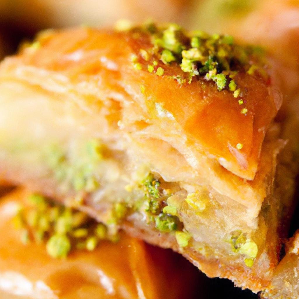 Baklava en Galin's Bulgarian Restaurant