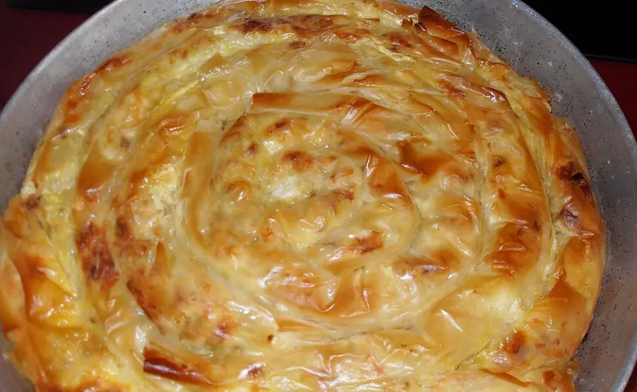 Banitsa en Galin's Bulgarian Restaurant