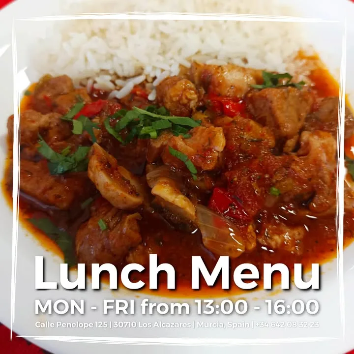Ven a disfrutar de nuestro menú del día de lunes a viernes 👨‍🍳