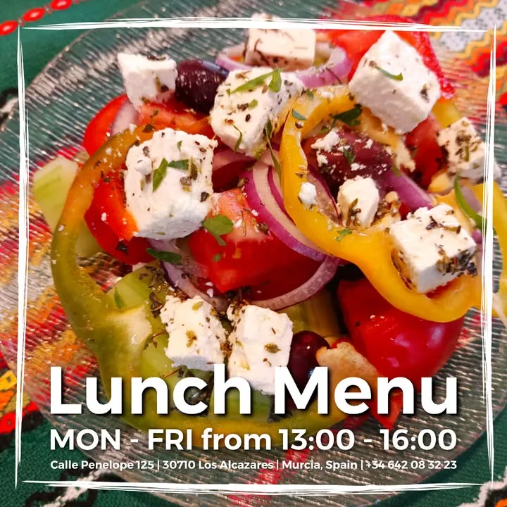 Ven a disfrutar de nuestro menú del día de lunes a viernes 👨‍🍳
