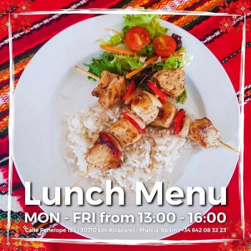 Menú del día en Galin's Bulgarian Restaurant