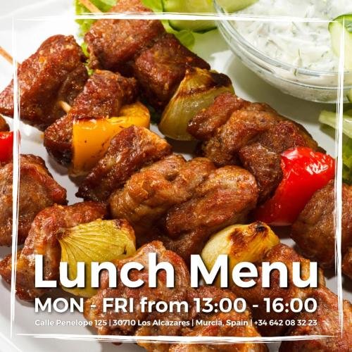 Menú del día en Galin's Bulgarian Restaurant