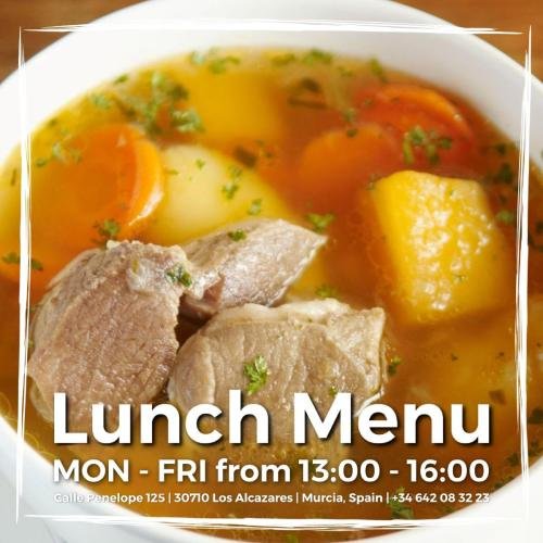 Menú del día en Galin's Bulgarian Restaurant